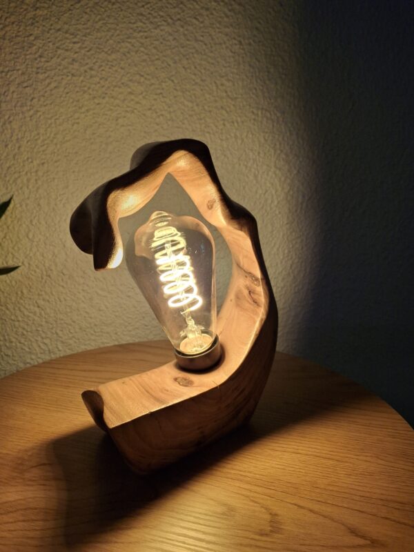Làmpara de madera