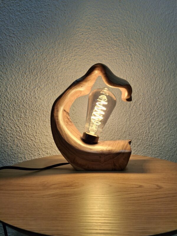 Làmpara de madera - Imagen 2